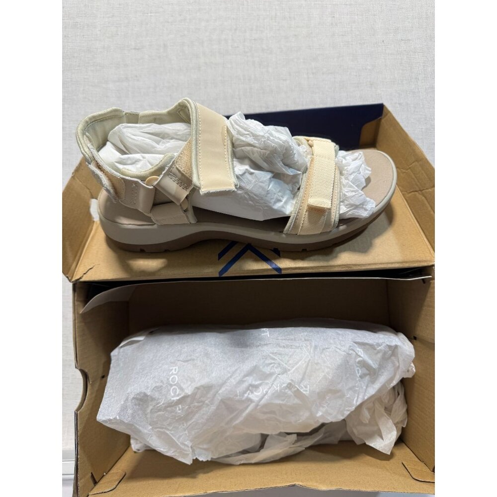 Rockport Trail Tech Womens Sandals Cream Size 8.5W